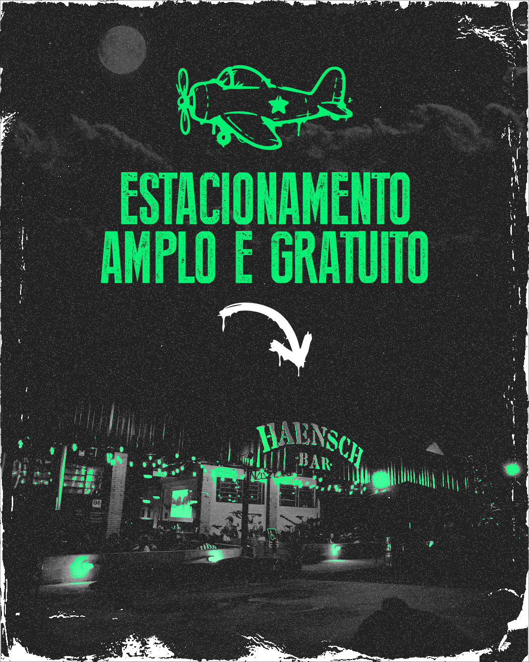 Estacionamento amplo e gratuito
