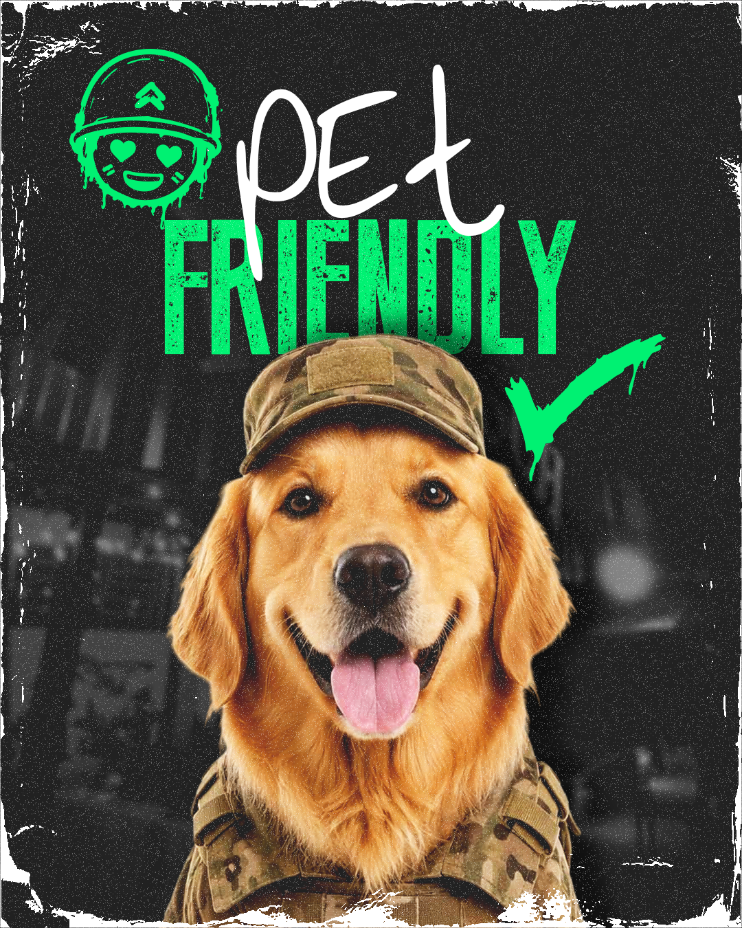 HaenschBar é pet friendly